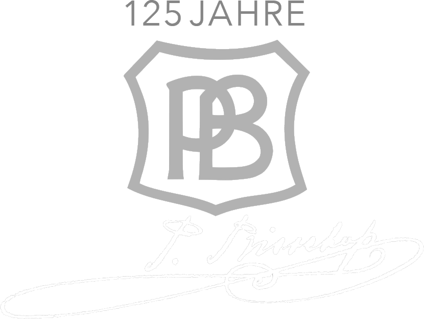 P.BISSCHOP 125 Jahre Logo