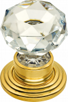 Kristalltürknopf 6855, flach, 55 mm Klassik 6855 55 flach MP