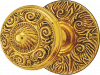 Türknopf 633 Jugendstil 633 60 MP