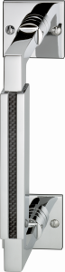 1084/180 mm Türgriff mit Farbeinlage Lubetkin 1084 Carbon MPN
