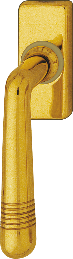 1870/R Fenstergriff auf Rastung Art Deco 1870 R MP