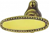 4037 Vollolive auf Rosette Perlrand 4037 MP