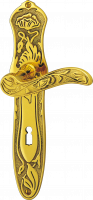 1905-805 Langschildgarnitur Jugendstil 1905 805 MP