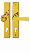 6610-684/50 mm, 6610/H-684/50 mm Sicherheitsgarnitur mit Drücker 1929 Dresdner Zwinger 6610 684 1929 MP
