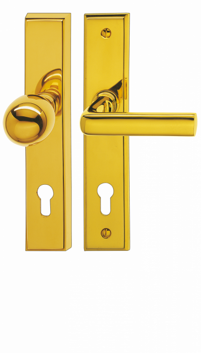 6610-684/50 mm, 6610/H-684/50 mm Sicherheitsgarnitur mit Drücker 1929 Dresdner Zwinger 6610 684 1929 MP