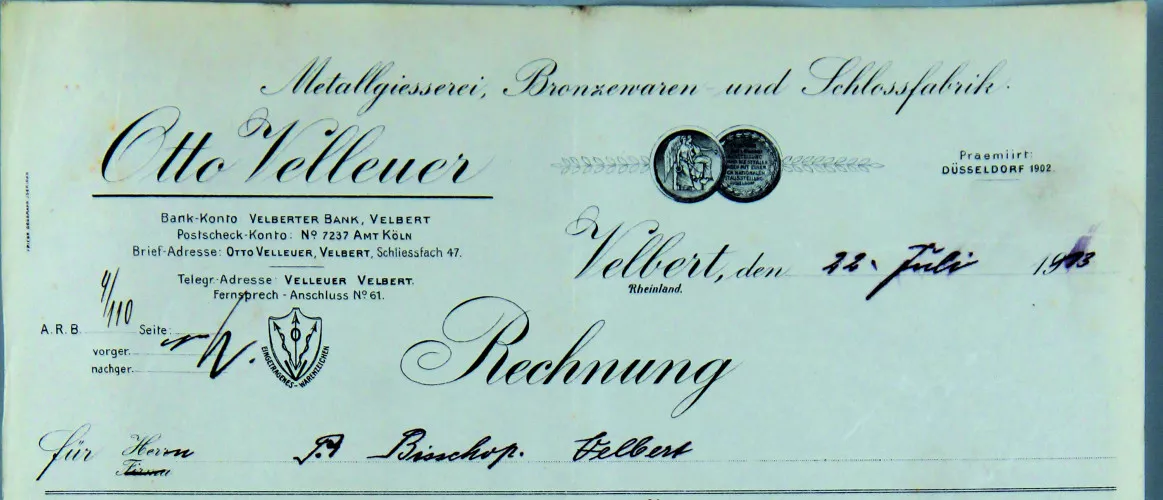 Otto Velleuer, Velbert Otto Velleuer